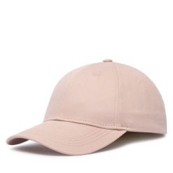 Czapka z daszkiem Guess. Czerwone czapki z daszkiem Guess, z aplikacjami. Za 194.99 zł.