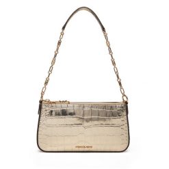 Torebka Michael Kors. Żółte torebki klasyczne Michael Kors, bez wzorów, klasyczne, bez dodatków. Za 649.99 zł.