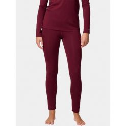 Spodnie Damskie Columbia Midweight Stretch. Czerwone bielizna termoaktywna damska Columbia, bez wzorów, bez ramiączek, narciarskie. W wyprzedaży za 215.10 zł.
