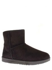 ISLAND BOOT Botki zimowe "Stela" w kolorze czarnym rozmiar: 40. Czarne botki Island Boot, bez wzorów, z materiału, bez obcasa, bez zapięcia. Za 177.10 zł.