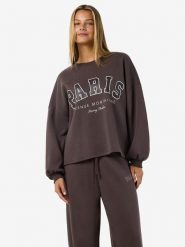 Noisy may Bluza w kolorze brązowym rozmiar: M. Brązowe bluzy Noisy May, m, bez wzorów, bez ramiączek, bez kaptura. Za 109.78 zł.