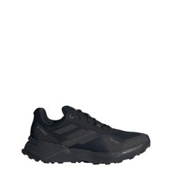 Buty Terrex Soulstride RAIN.RDY Trail Running. Czarne buty do biegania adidas, bez wzorów, z materiału, bez zapięcia, do biegania. Za 439.99 zł.