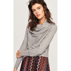 Sweter z obszernym golfem - Jasny szar. Swetry marki INESIS. Za 79.99 zł.