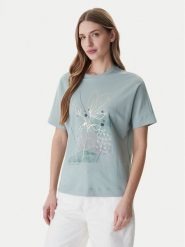 ONLY T-Shirt Jany 15356044 Zielony Regular Fit. Zielone t-shirty ONLY, m, bez wzorów, z syntetyku, bez kołnierzyka, bez ramiączek. Za 99.99 zł.