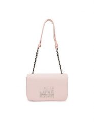 LOVE MOSCHINO Torebka JC4254PP0MKD0601 Różowy. Czerwone kopertówki Love Moschino, bez wzorów, ze skóry, wizytowe, bez dodatków. Za 1,049.00 zł.