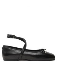 MICHAEL Michael Kors Baleriny Collette Flex Ballet 40T4CTFP1L Czarny. Czarne baleriny MICHAEL Michael Kors, bez wzorów, ze skóry, bez obcasa, bez zapięcia. Za 479.99 zł.