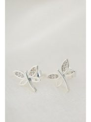 Lodie Silver Srebrne kolczyki-wkrętki z cyrkoniami rozmiar: onesize. Szare kolczyki Lodie Silver, z cyrkonią, srebrne. Za 61.60 zł.