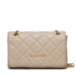 Torebka Valentino. Brązowe kopertówki Valentino, bez wzorów, bez dodatków. Za 319.99 zł.