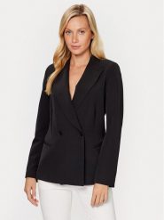 Liu Jo Marynarka WA3433 T7896 Czarny Regular Fit. Czarne marynarki i żakiety Liu Jo, bez wzorów, z syntetyku, bez ramiączek. Za 1,299.00 zł.