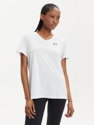 Under Armour Koszulka techniczna Tech Ssv- Solid 1384229-100 Biały Loose Fit. Białe t-shirty sportowe Under Armour, l, bez wzorów, z syntetyku, bez ramiączek, na fitness i siłownię. Za 99.99 zł.