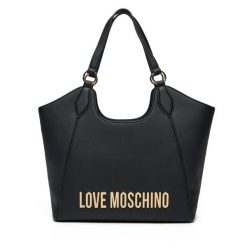 Torebka LOVE MOSCHINO. Czarne shopper bag Love Moschino, bez wzorów, bez dodatków. Za 569.99 zł.