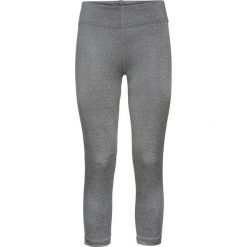 Legginsy sportowe bezszwowe, dł. 3/4 bonprix dymny szary melanż. Szare legginsy marki bonprix, melanż. Za 37.99 zł.