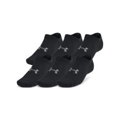 Skarpety unisex Under Armour Essential No Show 6pk. Czarne skarpetki Under Armour, bez wzorów. Za 64.99 zł.