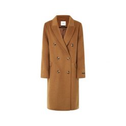 Płaszcz damski Pepe Jeans Beth. Brązowe płaszcze Pepe Jeans, na zimę, m, bez wzorów, z jeansu, biznesowe, bez kaptura. Za 790.30 zł.