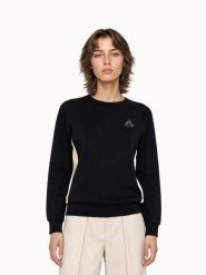 Bluza damska Le Coq Sportif Noel. Brązowe bluzy Le Coq Sportif, xs, bez wzorów, z bawełny, bez kaptura. Za 307.50 zł.