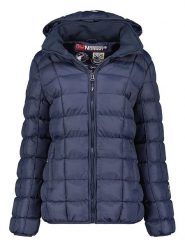 Geographical Norway Kurtka pikowana "Babette" w kolorze granatowym rozmiar: M. Niebieskie kurtki Geographical Norway, m, bez wzorów, bez kaptura. Za 282.80 zł.