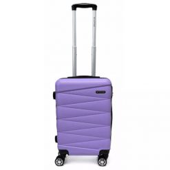 Walizka na kółkach Sapphire ST-2240 fioletowa - mała S DUO. Fioletowe walizki SAPPHIRE, małe. W wyprzedaży za 84.80 zł.