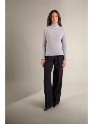 Perfect Cashmere Kaszmirowy sweter "Ruby" w kolorze jasnoszarym rozmiar: M. Szare swetry Perfect Cashmere, m, bez wzorów, z kaszmiru, bez ramiączek. Za 413.99 zł.