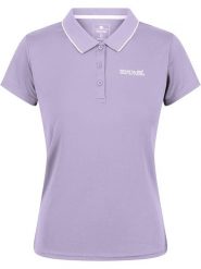 Regatta Funkcyjna koszulka polo "Maverick V" w kolorze lawendowym rozmiar: 36. Różowe t-shirty sportowe Regatta, bez wzorów, z materiału, bez ramiączek, outdoorowe. Za 14.95 zł.