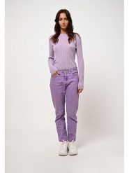 AUTHENTIC CASHMERE Kaszmirowy sweter "Bella" w kolorze fioletowym rozmiar: L. Różowe swetry AUTHENTIC CASHMERE, l, bez wzorów, z kaszmiru, bez ramiączek. Za 380.45 zł.