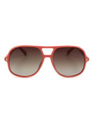 Polaroid Okulary przeciwsłoneczne unisex w kolorze czerwonym rozmiar: 57. Czerwone okulary przeciwsłoneczne Polaroid, bez wzorów, z tworzywa sztucznego, szklane. Za 144.95 zł.