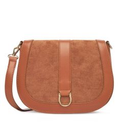Torebka DeeZee. Brązowe listonoszki DeeZee, bez wzorów, bez dodatków. Za 129.99 zł.