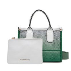 Torebka Hispanitas. Szare torebki klasyczne Hispanitas, bez wzorów, klasyczne, bez dodatków. Za 319.99 zł.