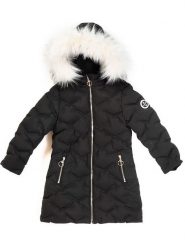 HULABALU Parka "Muse" w kolorze czarnym rozmiar: 158/164. Czarne płaszcze HULABALU, bez wzorów, bez kaptura. Za 207.39 zł.