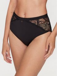 Chantelle Figi klasyczne z wysokim stanem Orangerie C17Q80 Czarny. Czarne figi Chantelle, bez wzorów, z syntetyku, z podwyższonym stanem. Za 129.99 zł.