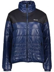 Bench Kurtka pikowana "Anniston" w kolorze granatowo-czarnym rozmiar: 40. Czarne kurtki Bench, bez wzorów, bez kaptura. Za 122.38 zł.