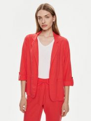 Vero Moda Marynarka Jesmilo 10279700 Różowy Regular Fit. Czerwone marynarki i żakiety Vero Moda, s, bez wzorów, z wiskozy, bez ramiączek. Za 99.99 zł.