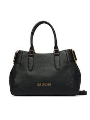 LOVE MOSCHINO Torebka JC4097PP1PLT1000 Czarny. Czarne torebki klasyczne Love Moschino, bez wzorów, ze skóry, bez dodatków. Za 1,059.00 zł.