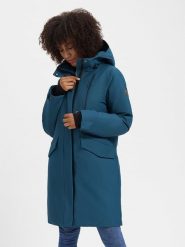 TRAVELIN' Parka "Bodil" w kolorze niebieskim rozmiar: L. Niebieskie płaszcze Travelin', l, bez wzorów, bez kaptura. Za 286.16 zł.