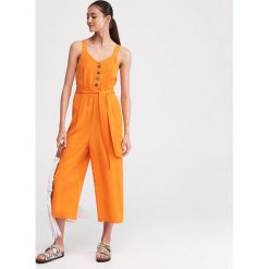 Kombinezon z Tencelu™ - Pomarańczowy. Kombinezony marki Reserved. Za 119.99 zł.
