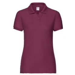 Koszulka Polo Damska 65/35. Brązowe t-shirty sportowe fruit of the loom, xs, bez wzorów, bez ramiączek. Za 53.99 zł.