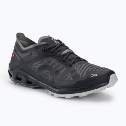 Buty do biegania damskie On Cloudventure Peak 3. Czarne buty do biegania On, bez wzorów, bez zapięcia, do biegania. Za 799.99 zł.
