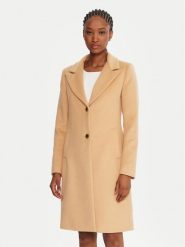 Rinascimento Płaszcz przejściowy CFC0126117003 Beżowy Regular Fit. Brązowe płaszcze Rinascimento, xl, bez wzorów, z syntetyku, bez kaptura. Za 619.99 zł.