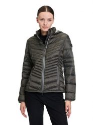 Betty Barclay Kurtka pikowana w kolorze khaki rozmiar: 40. Brązowe kurtki Betty Barclay, bez wzorów, bez kaptura. Za 260.99 zł.