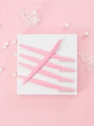 Trymer do brwi 5 pack - różowy. Depilatory Sinsay. Za 5.99 zł.