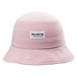 Damski Kapelusz Viamo Bucket Hat. Czerwone kapelusze IGUANA, bez wzorów, sportowe. Za 113.99 zł.