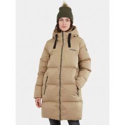 Płaszcz Zimowy Damski Fundango Vanessa. Brązowe płaszcze FUNDANGO, na zimę, bez wzorów, eleganckie, bez kaptura. W wyprzedaży za 499.00 zł.