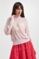 Golf damski TWINSET. Swetry Twinset Milano, s, bez wzorów, bez ramiączek. W wyprzedaży za 623.07 zł.