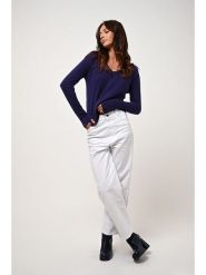 AUTHENTIC CASHMERE Kaszmirowy sweter "Galise" w kolorze fioletowym rozmiar: XXL. Różowe swetry AUTHENTIC CASHMERE, xxl, bez wzorów, z kaszmiru, bez ramiączek. Za 358.45 zł.