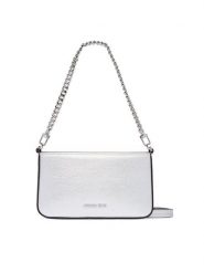 MICHAEL Michael Kors Torebka Bryant 32S5SYTC5M Srebrny. Szare torebki klasyczne MICHAEL Michael Kors, bez wzorów, ze skóry, bez dodatków. Za 789.99 zł.