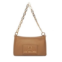 Torebka LOVE MOSCHINO. Brązowe torebki klasyczne Love Moschino, bez wzorów, klasyczne, bez dodatków. Za 1,159.00 zł.