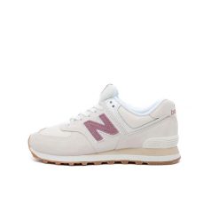 Buty 574 Rozmiar 36.5 - WL574QC2 Beżowy. Brązowe buty do biegania New Balance, bez wzorów, bez zapięcia, do biegania. W wyprzedaży za 412.50 zł.