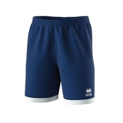 Szorty Errea Barney. Białe szorty sportowe ERREA, z aplikacjami, z materiału, z standardowym stanem, do biegania. Za 175.00 zł.