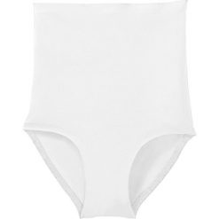 Bezszwowe figi wyszczuplające Level 1 bonprix biały. Bielizna modelująca marki bonprix. Za 49.99 zł.