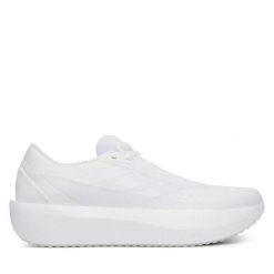 Buty do biegania adidas. Białe buty do biegania adidas, bez wzorów, bez zapięcia, do biegania. Za 439.99 zł.