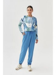 TATUUM Spodnie w kolorze błękitnym rozmiar: L. Niebieskie spodnie materiałowe Tatuum, bez wzorów, z materiału. Za 117.73 zł.